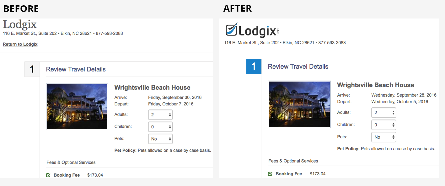 Booking-Page-Example