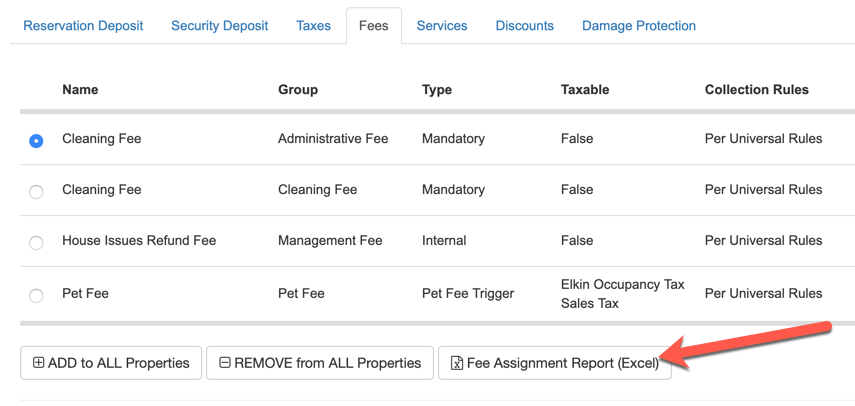 assignment fee rental